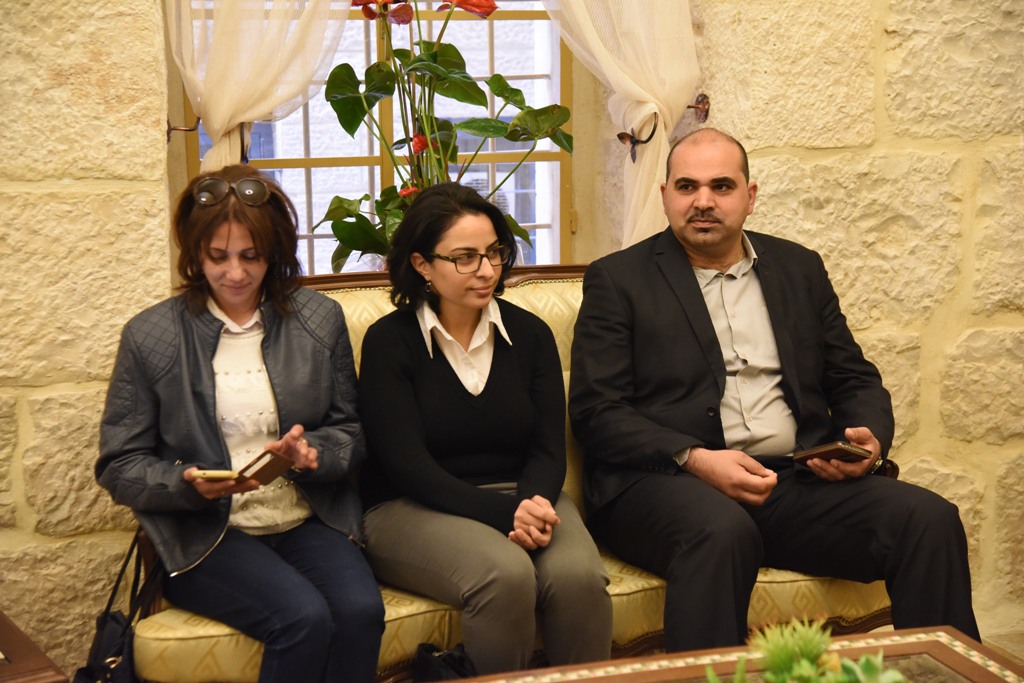 معايعة وبابون وجحا ونصار يوقعان مذكرة تفاهم بخصوص كنيسة المهد