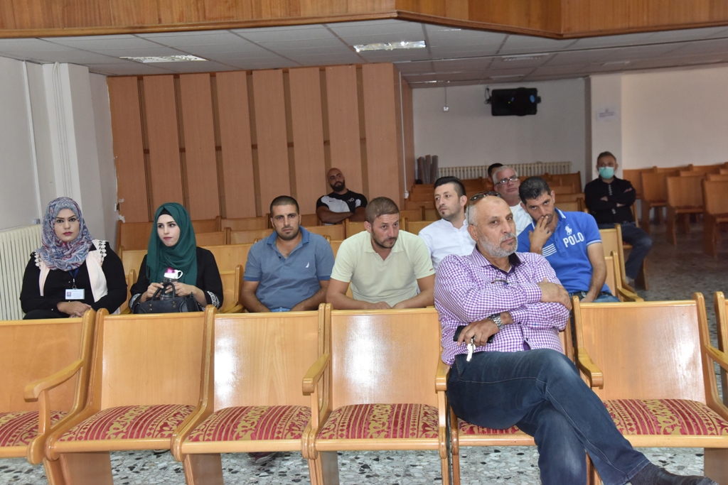  اجتماع أعضاء لجنة التخطيط الإستراتيجي مع دائرتي الصحة والهندسة 