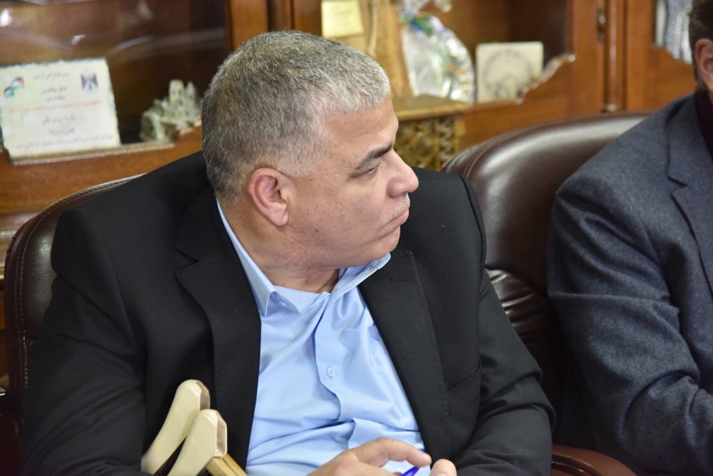 رئيس بلدية بيت لحم يستقبل مدير مكتب منظمة الصحة العالمية ويبحثان سبل التعاون المشترك 