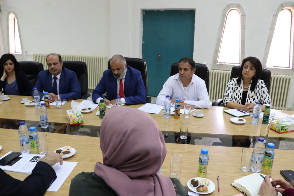 اجتماع أول للجنة الفنية لمشروع مدينة بيت لحم عاصمة الثقافة العربية 2020 في بلدية بيت لحم