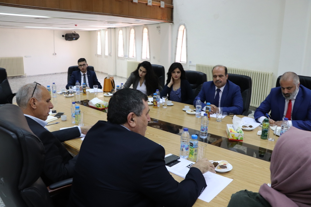 اجتماع أول للجنة الفنية لمشروع مدينة بيت لحم عاصمة الثقافة العربية 2020 في بلدية بيت لحم