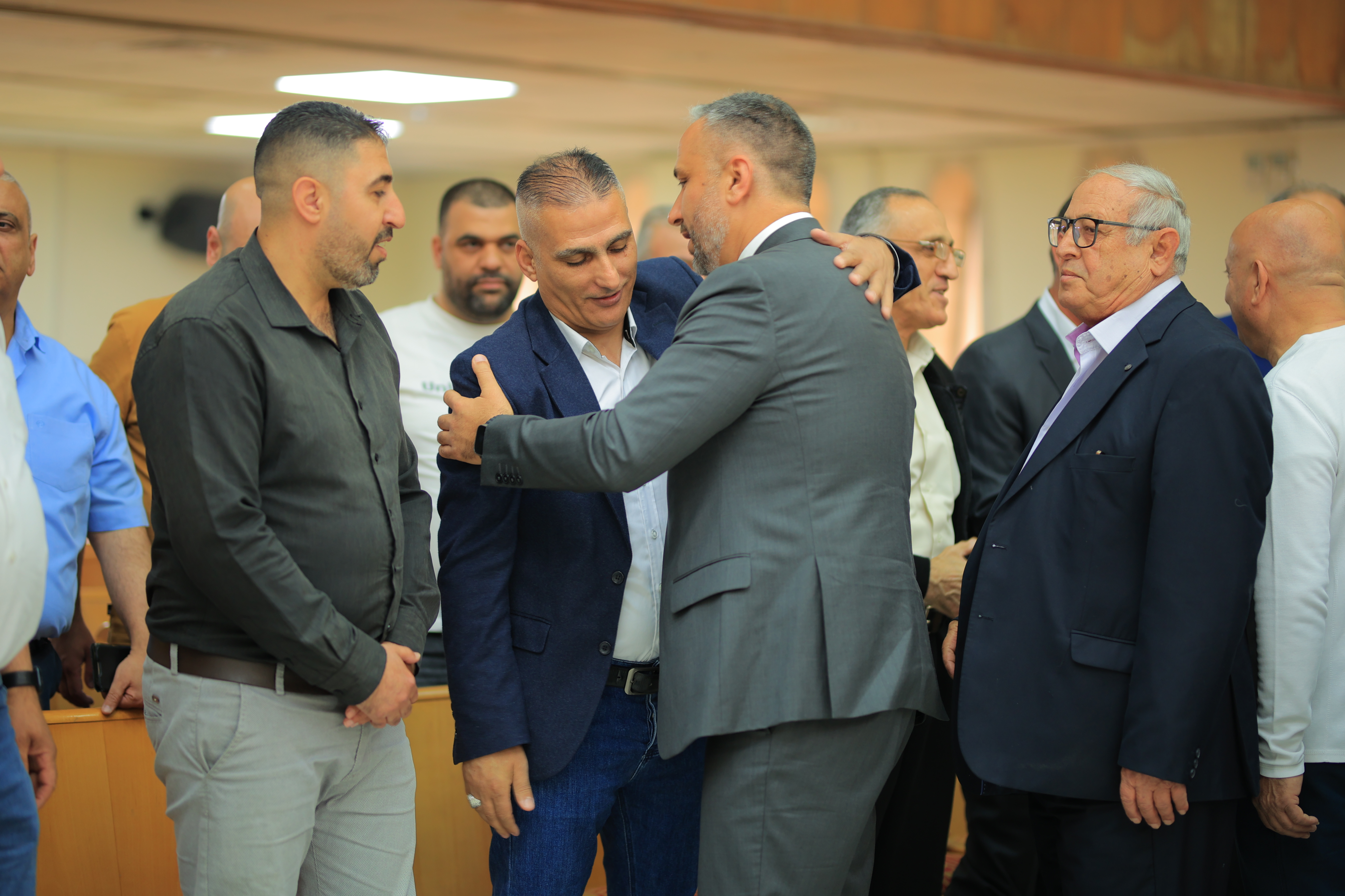 قنواتي وثلجية يتسلمان التهاني ويؤكدان الانفتاح والشراكة لخدمة بيت لحم