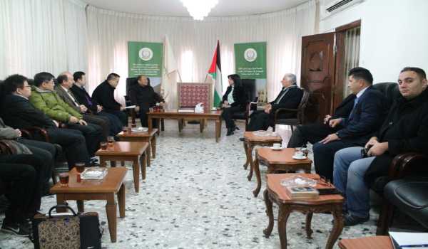 بابون تستقبل وفد دائرة العلاقات الخارجية للجنة المركزية للحزب الشيوعي الصيني وتطلعهم على واقع المدينة وعمل البلدية 