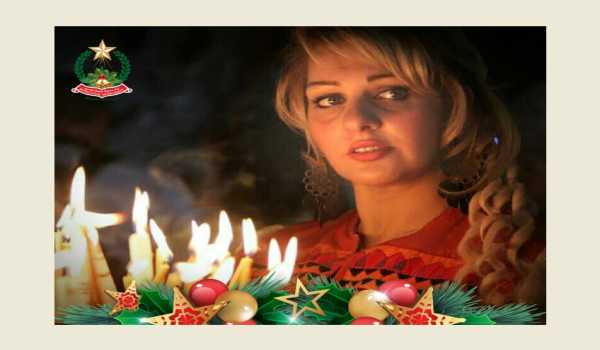 المرنمة لونا أمين - حفل إضاءة شجرة عيد الميلاد المجيد