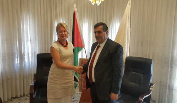 رئيس بلدية بيت لحم يستقبل ممثلة جمهورية بولندا لدى دولة فلسطين