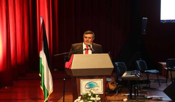 كلمة رئيس بلدية بيت لحم في مؤتمر مغتربي أبناء محافظة بيت لحم الثاني بالعربية والإسبانية 11-7-2019