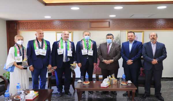 خلال استقباله للأمين العام لوزارة الخارجية البوسنية:  سلمان يُرحّب بإنشاء علاقة توأمة بين مدينتي بيت لحم وموستا في البوسنة والهرسك